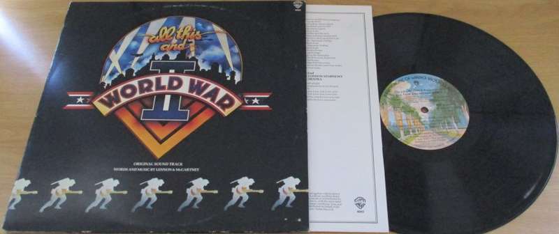 ALL THIS AND WORLD WAR II O.S.T. LP VINYL RECORD