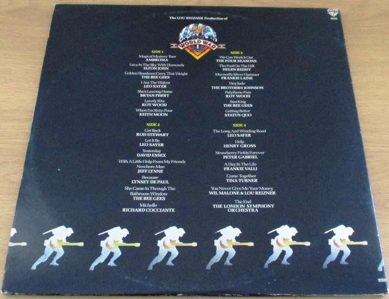 ALL THIS AND WORLD WAR II O.S.T. LP VINYL RECORD