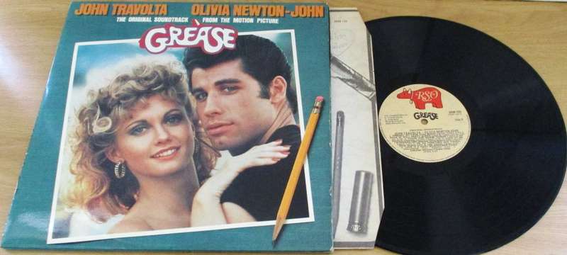 GREASE O.S.T. LP VINYL RECORD