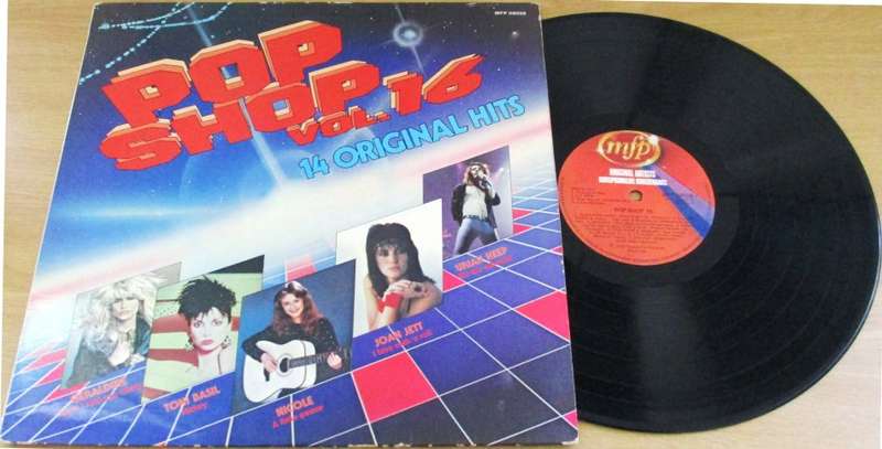 POP SHOP 16 LP VINYL RECORD