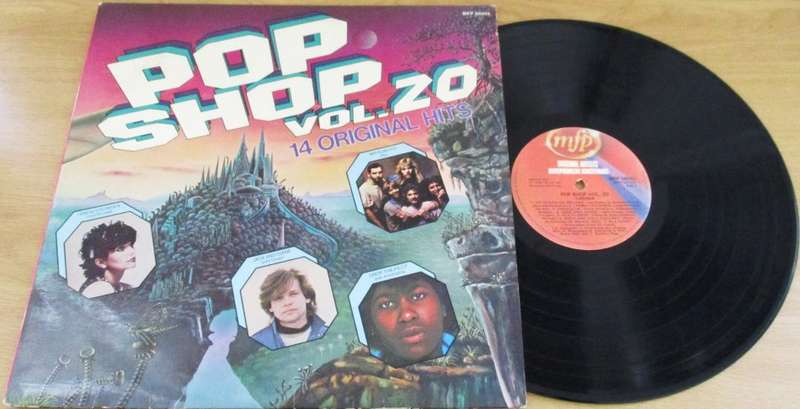 POP SHOP 20 LP VINYL RECORD