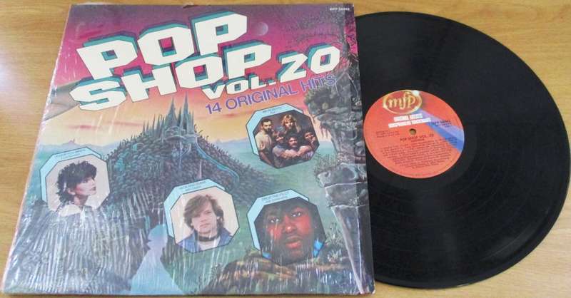 POP SHOP 20 LP VINYL RECORD