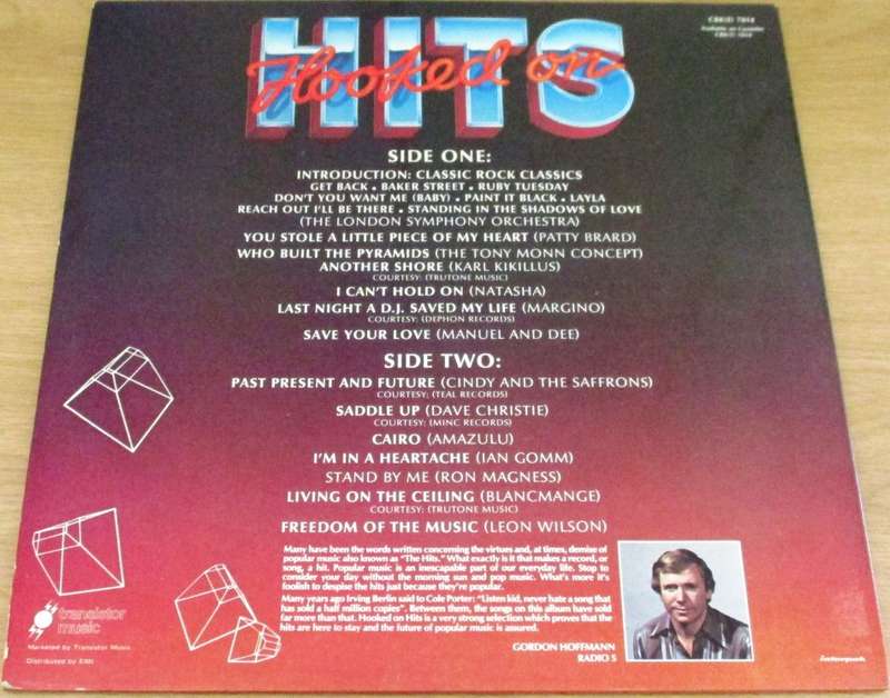 HOOKED ON HITS VOL. 1  LP VINYL RECORD