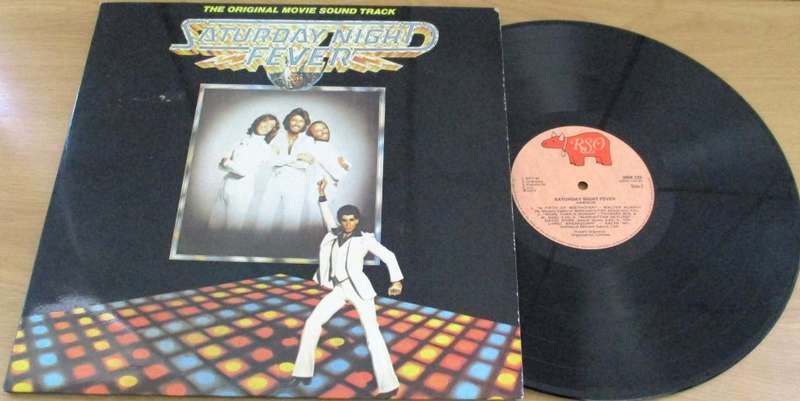 SATURDAY NIGHT FEVER O.S.T. LP VINYL RECORD