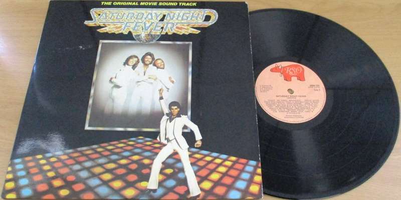 SATURDAY NIGHT FEVER O.S.T. LP VINYL RECORD