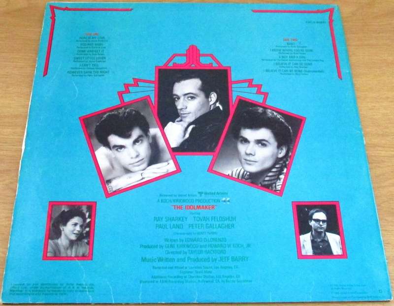 THE IDOLMAKER O.S.T. LP VINYL RECORD