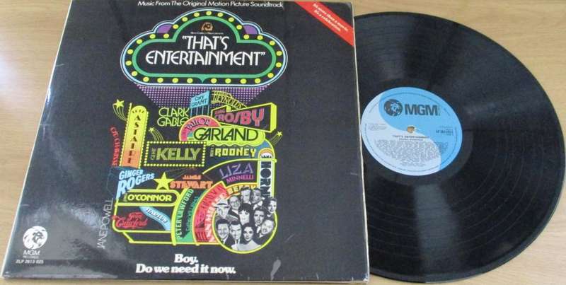 THAT'S ENTERTAINMENT O.S.T. 2XLP VINYL RECORD