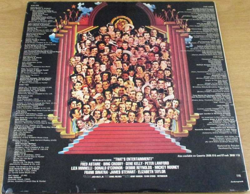 THAT'S ENTERTAINMENT O.S.T. 2XLP VINYL RECORD