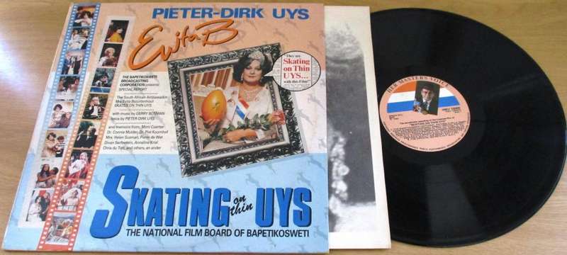 PIETER-DIRK UYS Skating on Thin Uys OS.T. .LP VINYL RECORD