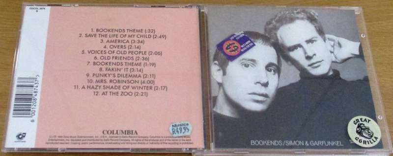 SIMON AND GARFUNKEL Bookends CD