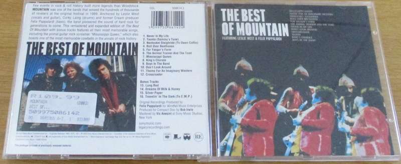MOUNTAIN Best of Mountain CD