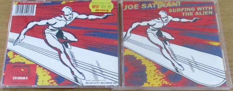 JOE SATRIANI Surfing with the Alien CD