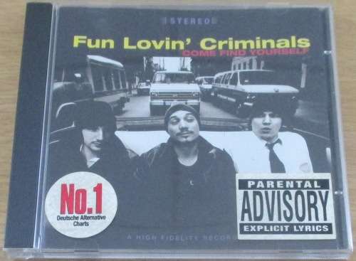 FUN LOVIN` CRIMINALS Come Find Yourself CD  [msr]