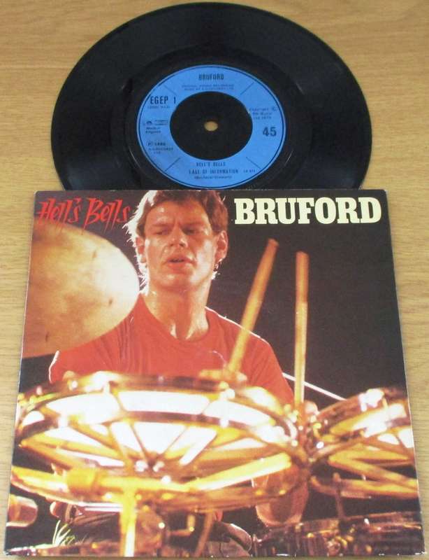 BRUFORD Hell's Bells 7 single UK Pressing