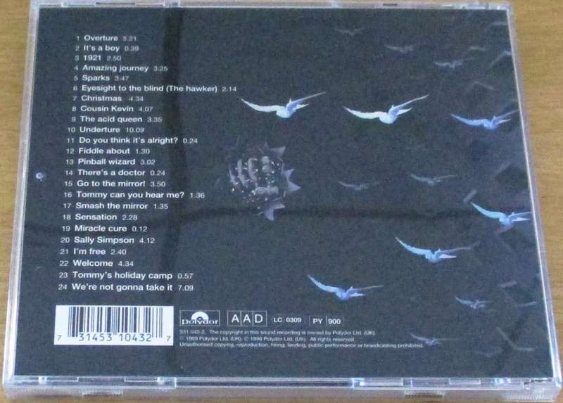 THE WHO Tommy CD  [msr]