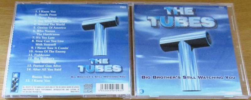 THE TUBES Big Brother's Still Watching You CD  [msr]