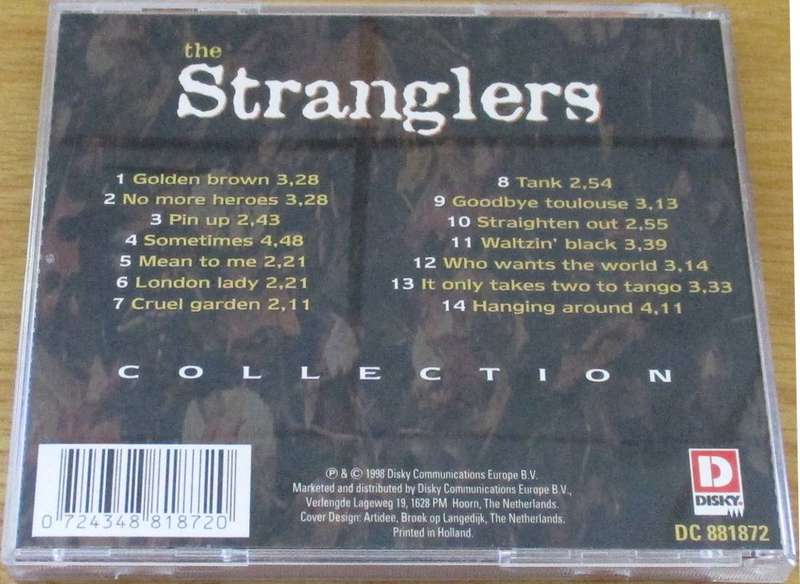 THE STRANGLERS Collections Best Of CD  [msr]