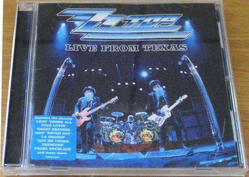 ZZ TOP Live From Texas CD  [msr]