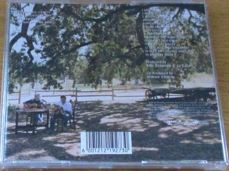 JJ CALE AND ERIC CLAPTON The Road to Escondido CD  [msr]
