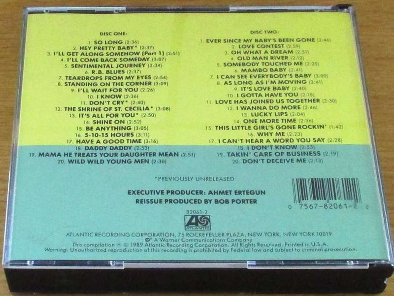 RUTH BROWN Miss Rhythm Greatest Hits and More 2xCD FATBOX  [msr]