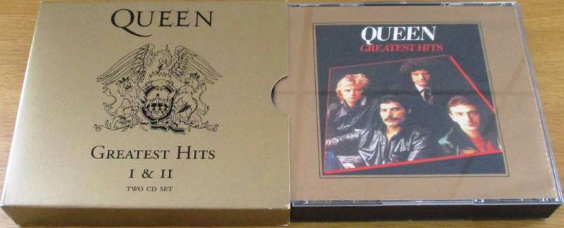 QUEEN Greatest Hits I & II 2xCD FATBOX [msr]