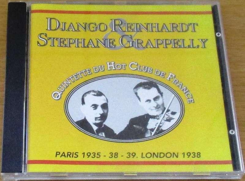 DJANGO REINHARDT +STEPHANE GRAPPELLY Paris 1935-38-39 CD [msr]