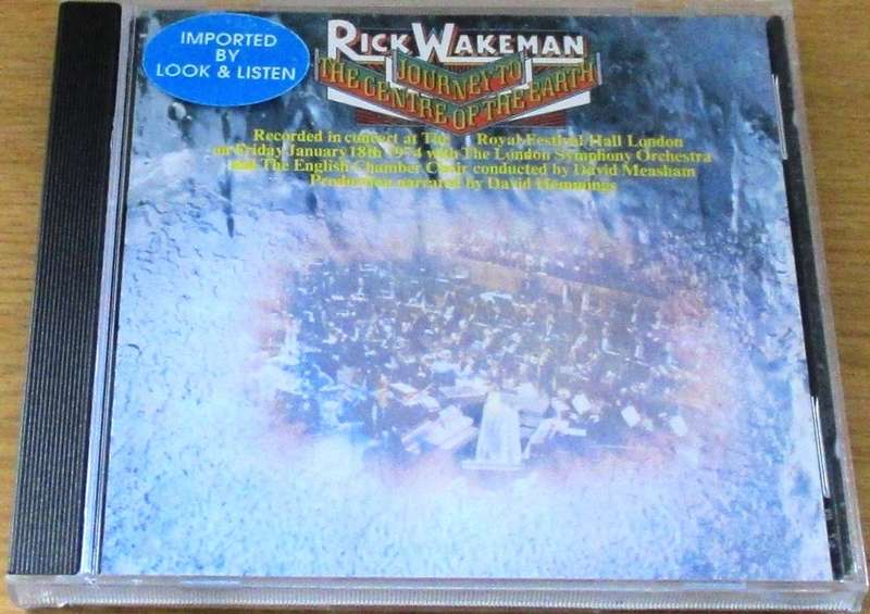 RICK WAKEMAN Journey to the Center of the Earth CD [msr]