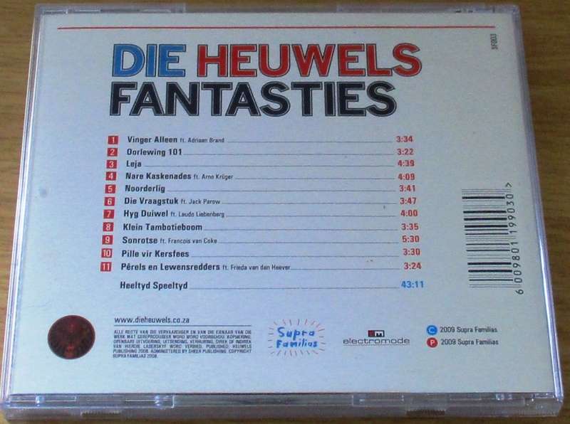 DIE HEUWELS FANTASTIES DHF CD [msr]