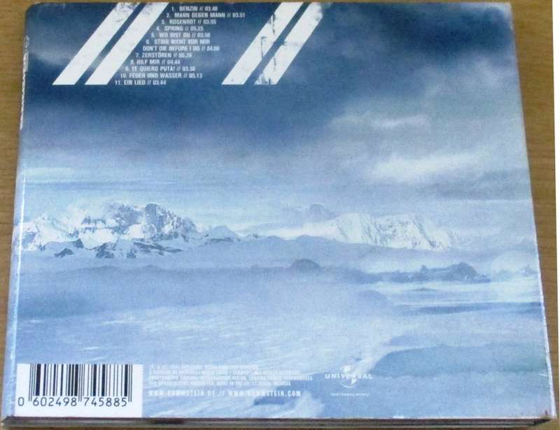 RAMMSTEIN Rosenrot IMPORT digipak CD [msr]