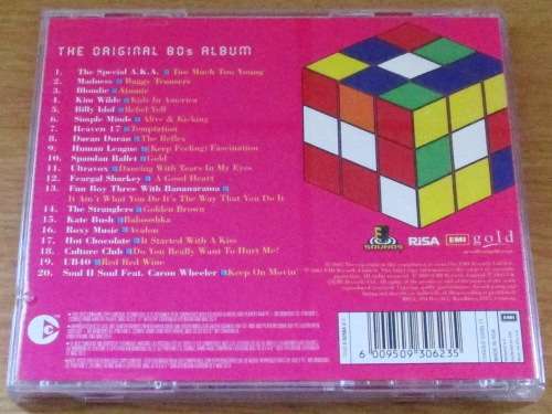 THE ORIGINAL 80`S ALBUM CD [SHELF V Box 2]