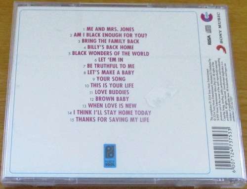 BILLY PAUL The Very Best Of Billy Paul CD [msr]