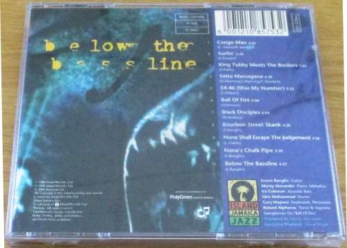 ERNEST RANGLIN Below the Bassline CD [msr]