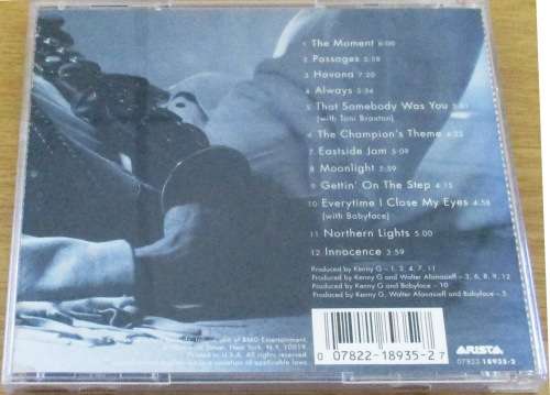 KENNY G The Moment CD [msr]