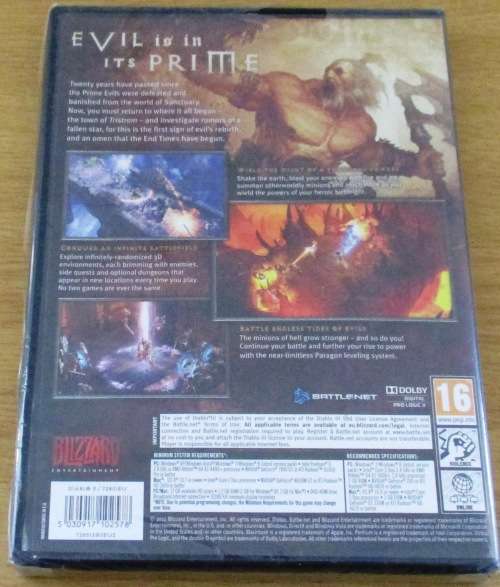 PC DVD GAME: DIABLO