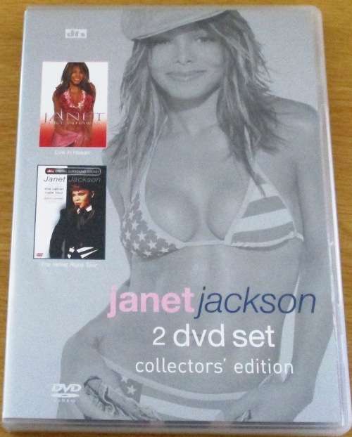 JANET JACKSON The Velvet Rope Tour / Live in Hawaii 2xDVD Collector`s Edition