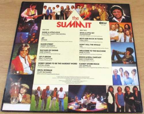 THE SUMMIT Rock Compilation VINYL LP Record