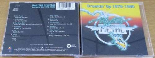 MASTER OF METAL Crankin` Up 1970-1980 CD [Shelf Z x 4]
