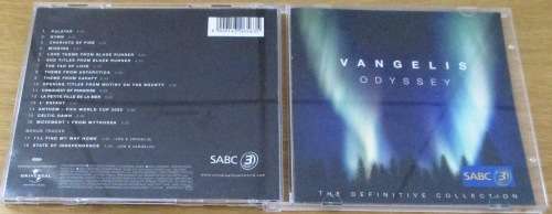 VANGELIS Odyssey The Definitive Collection CD [Shelf Z x 6]