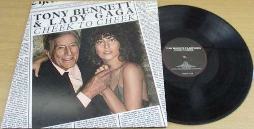 LADY GAGA + TONY BENNET Cheek to Cheek 2014 EUROPEAN 2009 LP VINYL RECORD