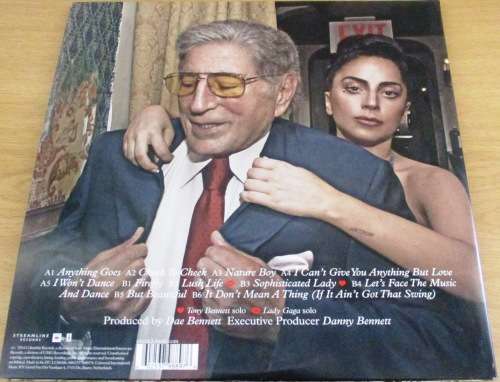 LADY GAGA + TONY BENNET Cheek to Cheek 2014 EUROPEAN 2009 LP VINYL RECORD