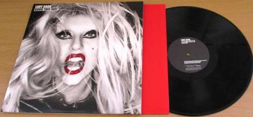 LADY GAGA Born This Way 2011 EUROPEAN 2xLP VINYL RECORD