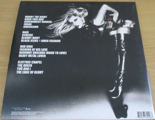 LADY GAGA Born This Way 2011 EUROPEAN 2xLP VINYL RECORD