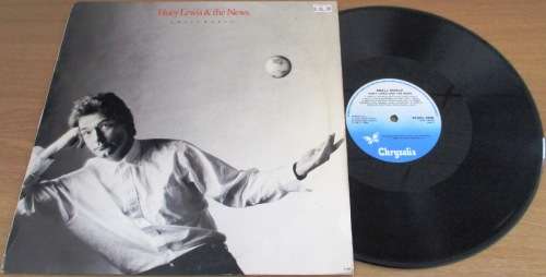 HUEY LEWIS and THE NEWS Small World LP VINYL RECORD