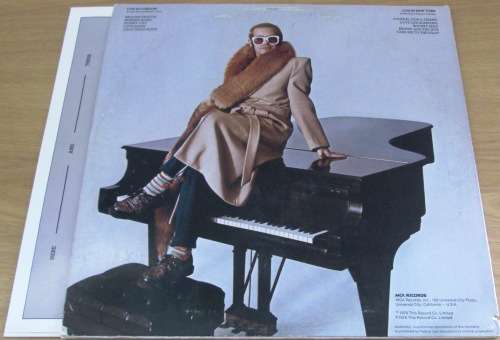 ELTON JOHN Here and There LP VINYL RECORD