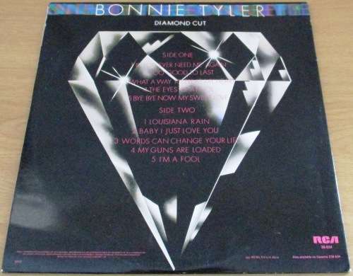 BONNIE TYLER Diamond Cut LP VINYL RECORD