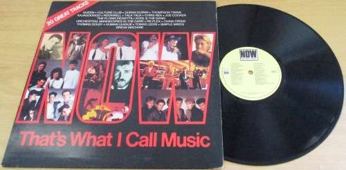 NOW THAT`S WHAT I CALL MUSIC 1 LP VINYL RECORD