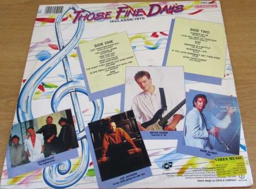 THOSE FINE DAYS LP VINYL RECORD