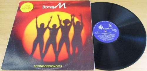 BONEY M Boonoonoonoos LP VINYL RECORD