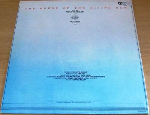 HOT R.S. The House of the Rising Sun LP VINYL RECORD