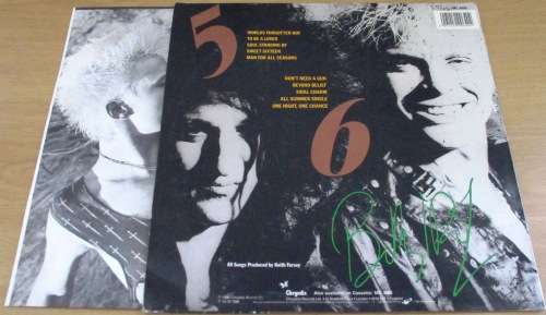 BILLY IDOL Whiplash Smile LP VINYL RECORD